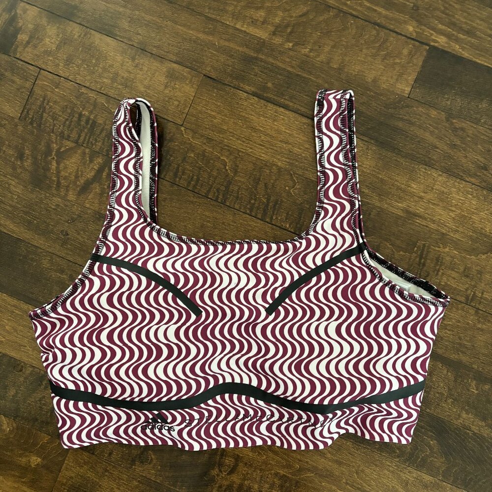 adidas by Stella McCartney Printed Training Crop Top/ size M